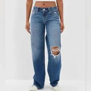 American Eagle Low Rise Skater Jean - HEMMED